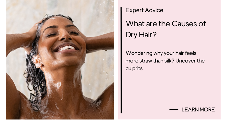 A woman washing her hair.