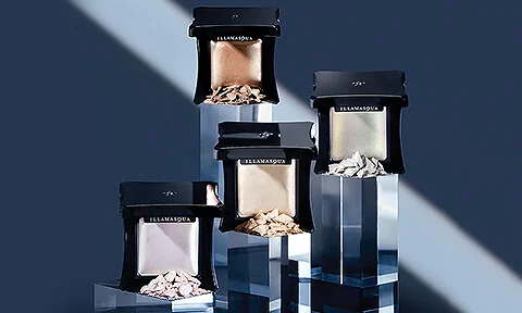 Die bekannten Bestseller-Highlighters von Illamasqua. Allein tragen oder in die Basis mischen, um ein strahlendes Finish zu erzielen.