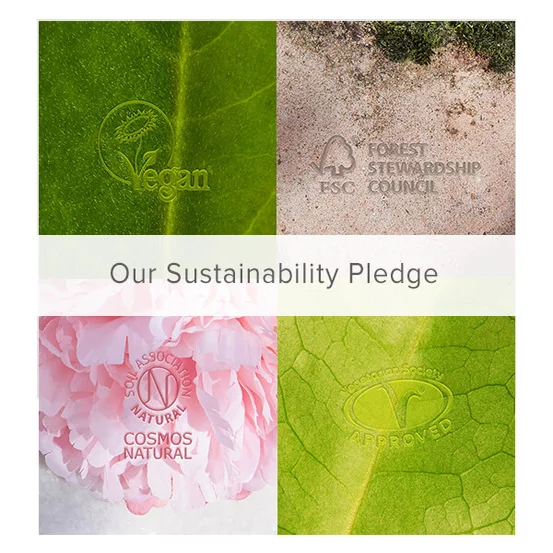 our sustainability pledge