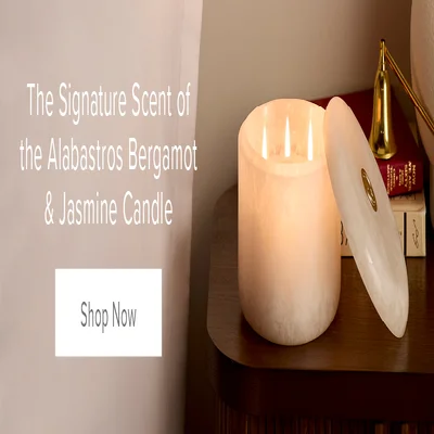 Alabastros Bergamot and Jasmine Candle