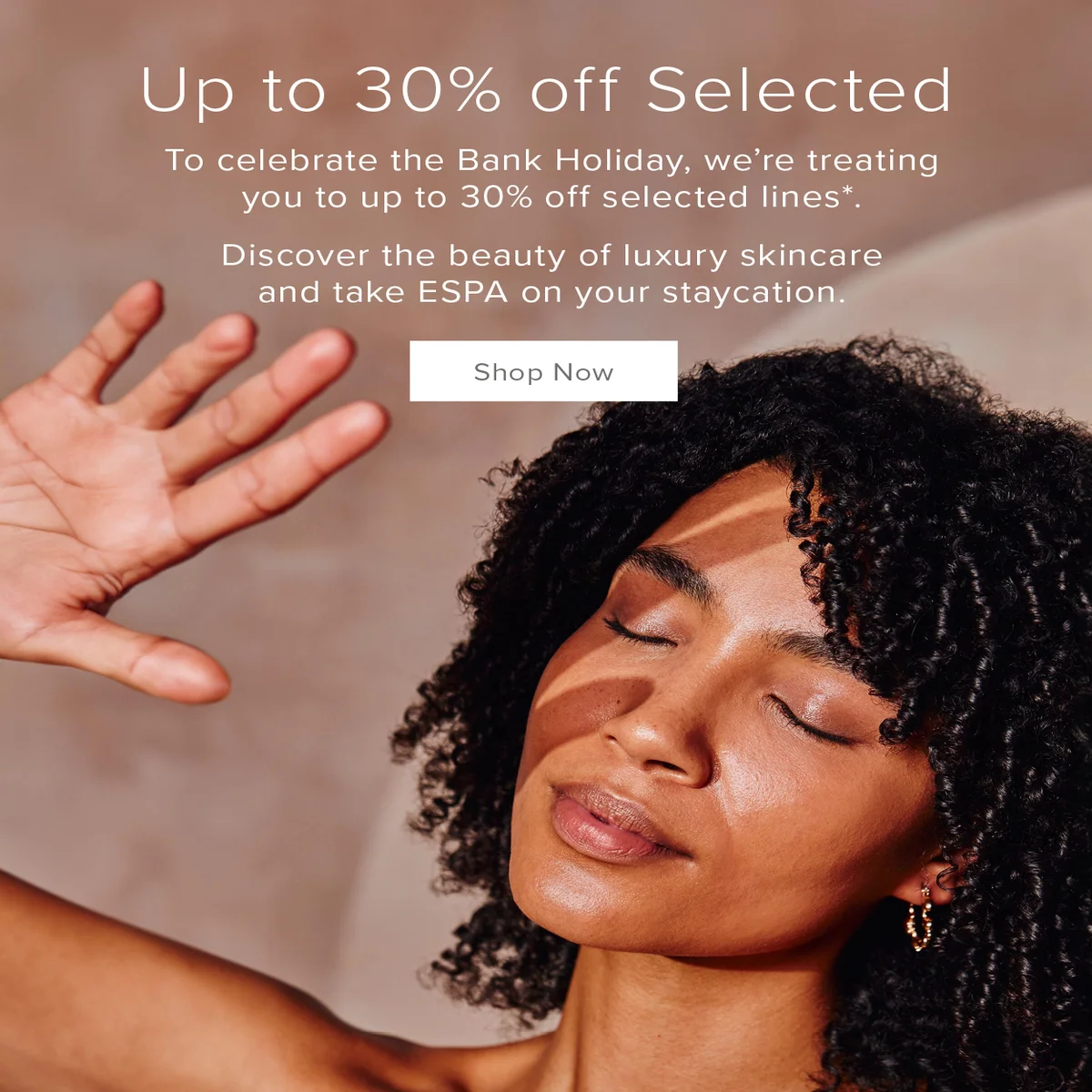 up to 30 percent off selected