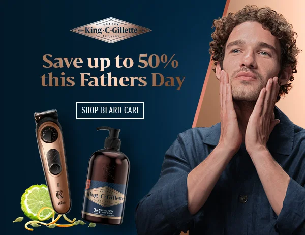 SAVE UP TO 50% THIS FATHERS DAY