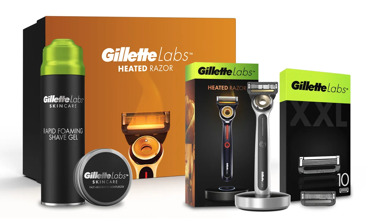 Heated Razor Starter Kit Gift Box