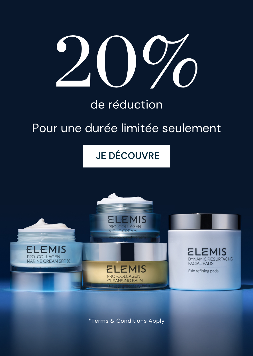 20 % de réduction à ne manquer sous aucun prétexte !