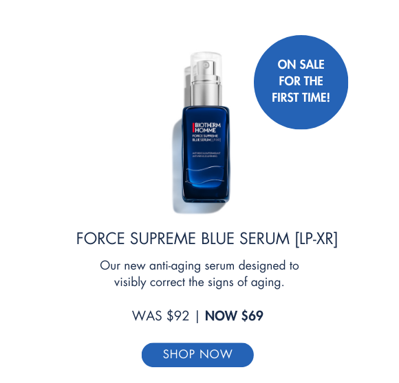 Force Supreme Blue Serum [LP-XR] on sale for the first time! Was $92 Now $69