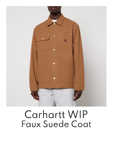 Carhartt WIP Faux Suede Michigan Coat