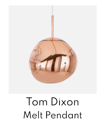 Tom Dixon Melt Pendant Mini LED - Copper