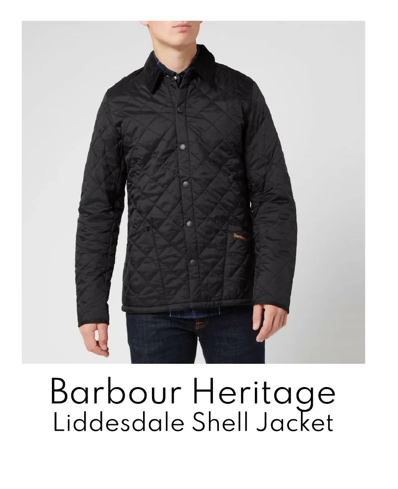 Barbour Heritage Liddesdale Quilted Shell Jacket