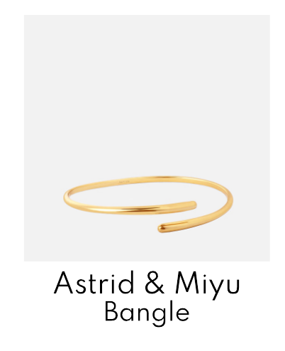 Astrid & Miyu Gold-Tone Bangle