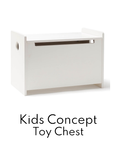 Kids Concept Star Toy Chest - White