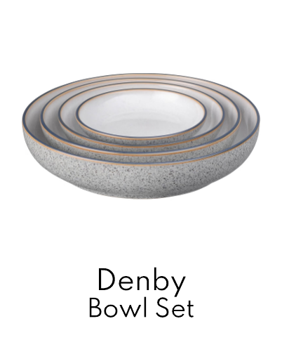 Denby Studio Grey Nesting Bowl - Set of 4