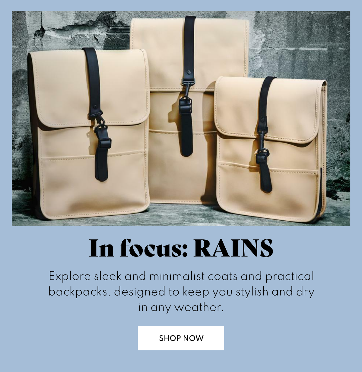 Shop RAINS