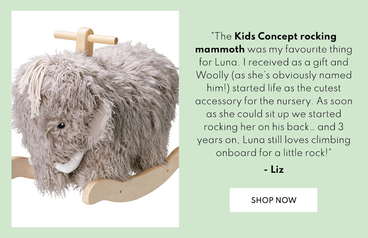 Kids Concept Neo Rocking Horse - Mammoth