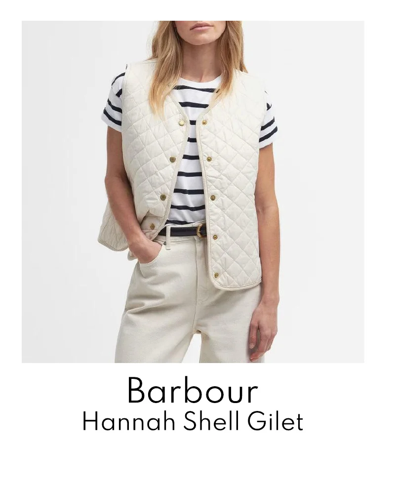 Barbour Hannah Quilted Recycled Shell Gilet