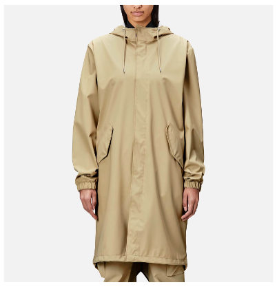 Rains Coated-Shell Fishtail Parka