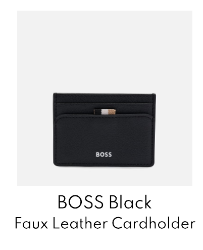 BOSS Black Zair Faux Leather Cardholder