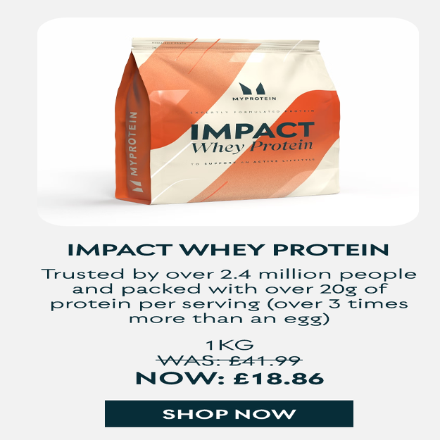 Impact Whey Protein Powder