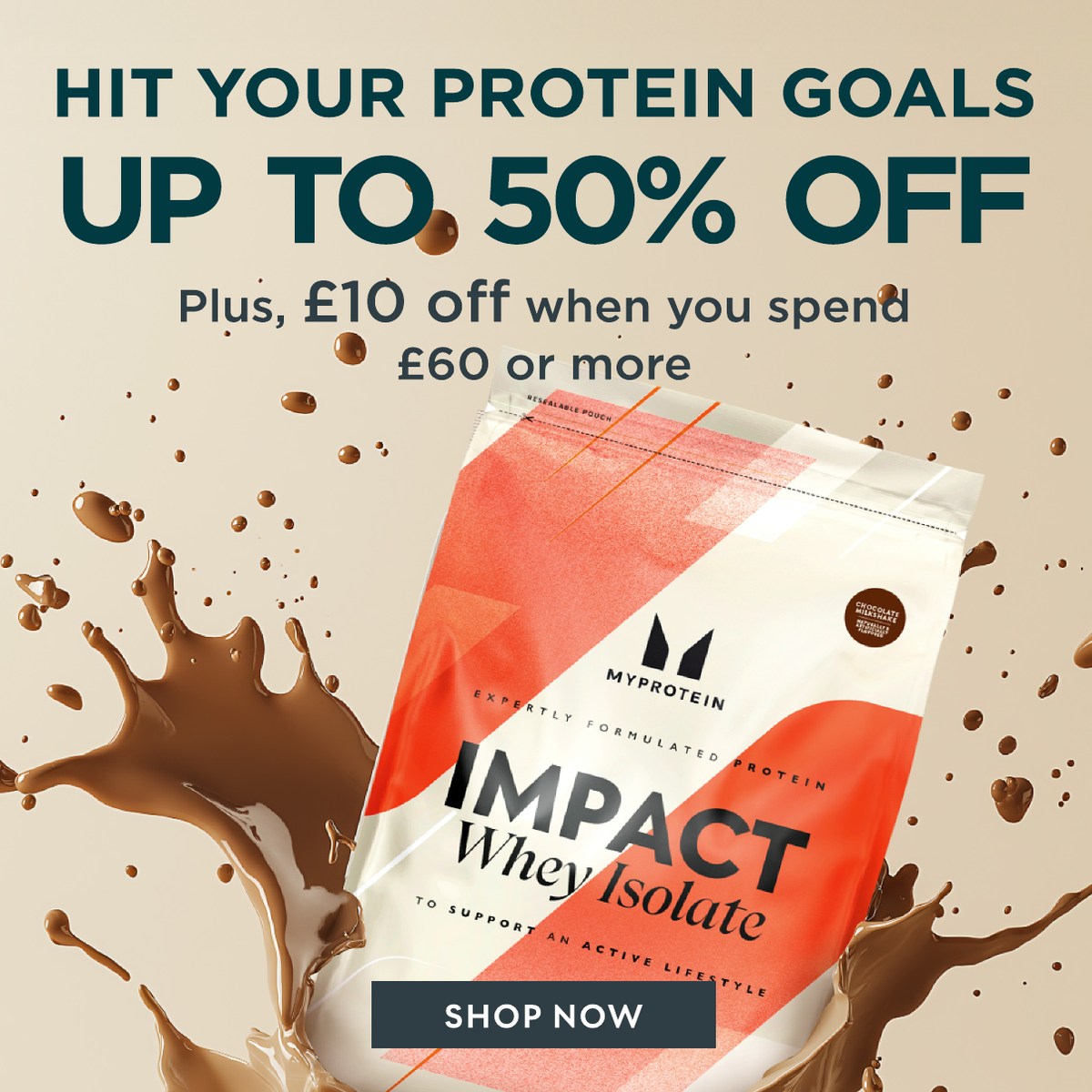 Hit your protein goals. Up to 50% off. Shop now.