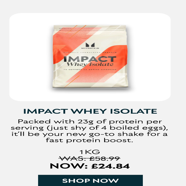 Impact Whey Isolate Powder