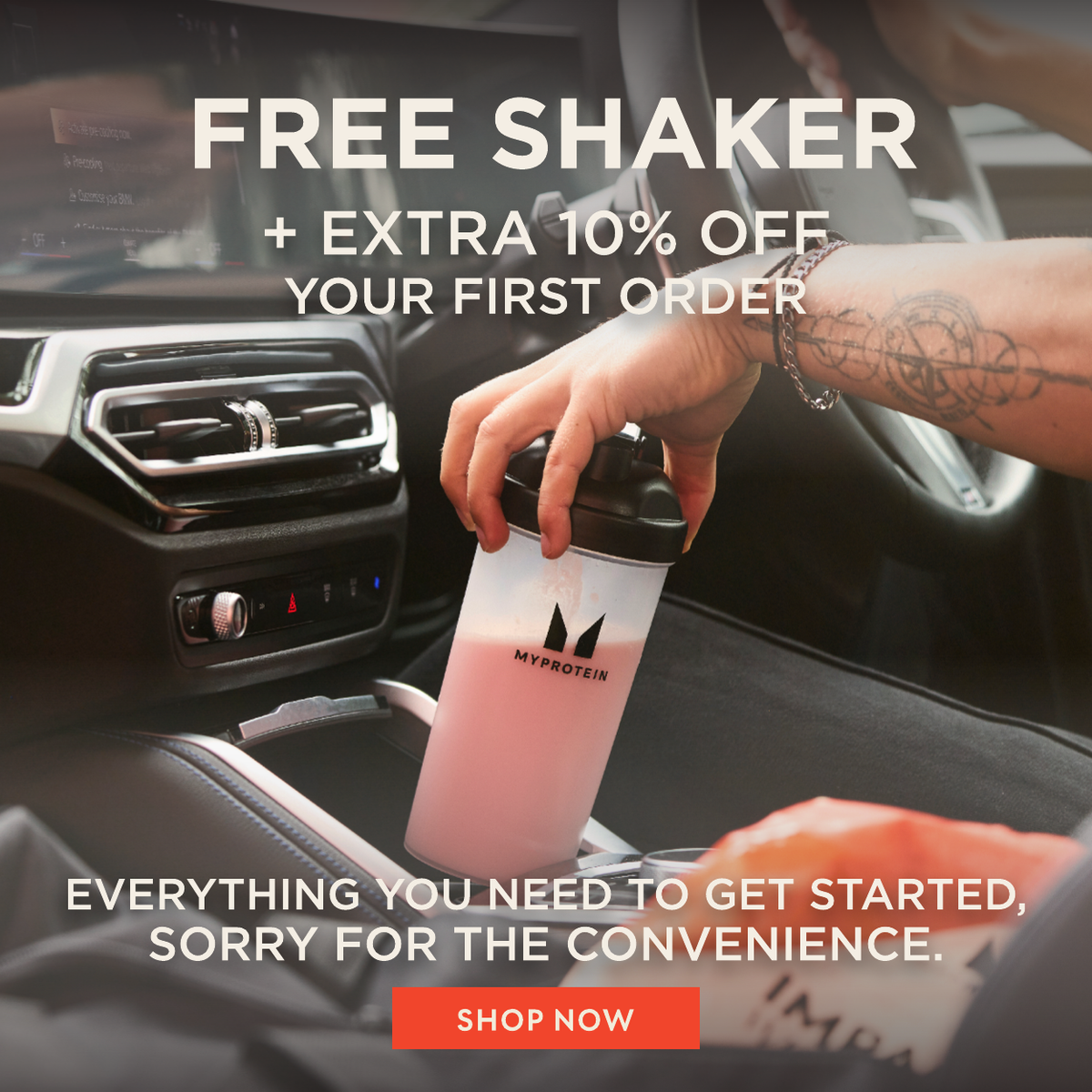 FREE Shaker + Extra 10% off your first order. Shop Now. 