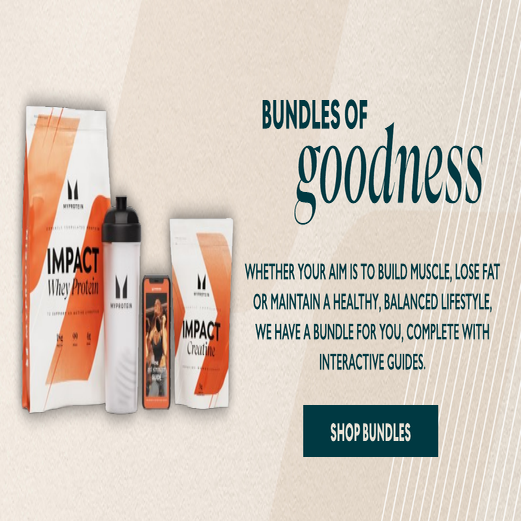 Bundles based on your goal