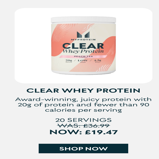 Clear Whey Protein Powder