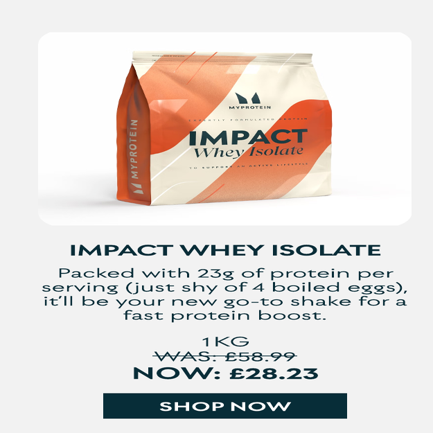 Impact Whey Isolate Powder