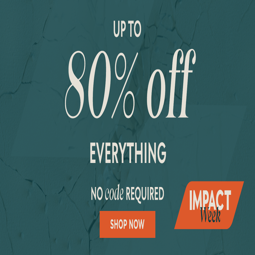 Up to 80% off almost everything. No code required. Shop now. 