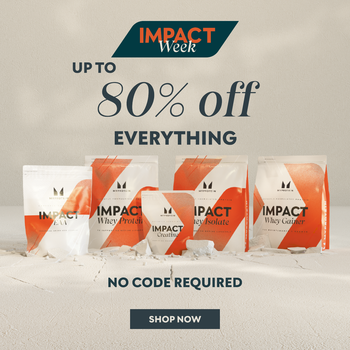 Up to 80% off everything. Shop Now.