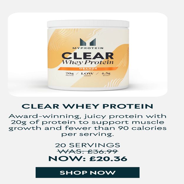 Clear Whey Protein Powder