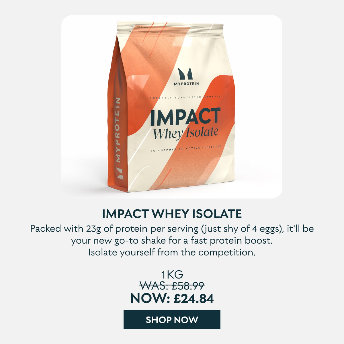 Impact Whey Isolate Powder