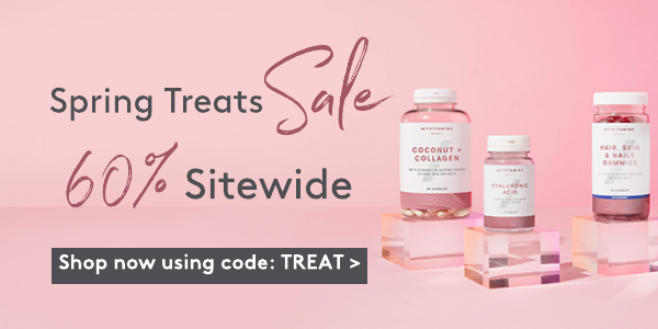 Spring Treats 60% Sitewide I Myvitamins