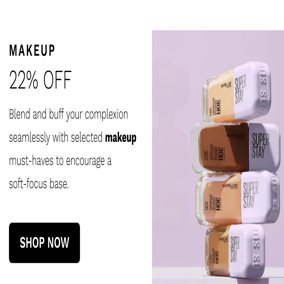 22 PERCENT OFF SELECTED