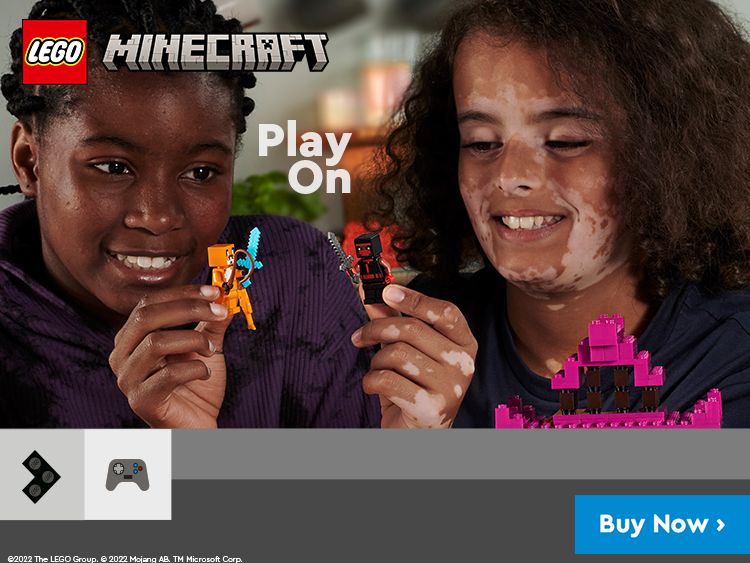 LEGO MINECRAFT BANNERS