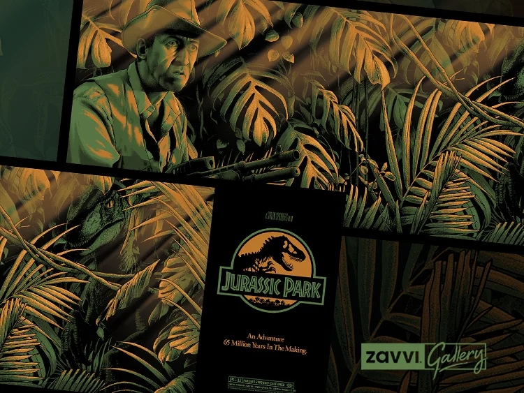 JURASSIC PARK PRINT