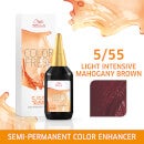 Wella Professionals Color Fresh Semi-Permanent Colour - 5/55 Light Intense Mahogany Brown 75ml