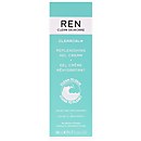 REN Clean Skincare Face ClearCalm 3 Replenishing Gel Cream For Blemish Prone Skin 50ml / 1.7 fl.oz.