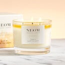 NEOM Happiness tuoksuva 3 Wick kynttilä