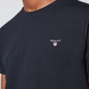 GANT Men's Original T-Shirt - Black - L - Schwarz