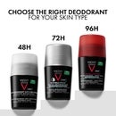 Desodorizante Roll-on Antiperspirante Extreme-Control para homem da Vichy Homme 50 ml