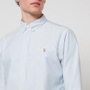 Polo Ralph Lauren Slim-Fit Oxfordhemd mit Streifen - Blue/White - XXL