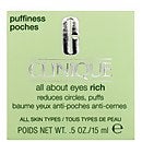 Clinique Eye & Lip Care All About Eyes Rich Reduces Circles, Puffs 15ml / 0.5 fl.oz.
