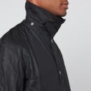 Barbour Heritage Men's Ashby Waxed Jacket - Black - XL