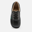 Kickers Junior Kick Lo Leather Shoes - Black