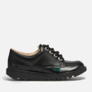 Junior Unisex Kick Lo Leather Black