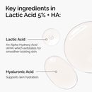 The Ordinary Lactic Acid 5% + HA 2% Superficial Peeling Formulation 30 ml