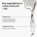 The Ordinary Lactic Acid 10% + HA 2% Superficial Peeling Formulation 30ml