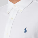 Polo Ralph Lauren Men's Featherweight Mesh Long Sleeve Shirt - White - S