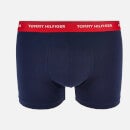 Tommy Hilfiger Men's 3-Pack Stretch Cotton Boxer Briefs - Multi/Peacoat - S