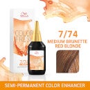 Wella Professionals Color Fresh 7/74 Medium Brown Gold Blonde 75ml